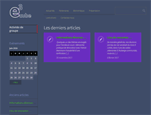 Tablet Screenshot of ecube.ch